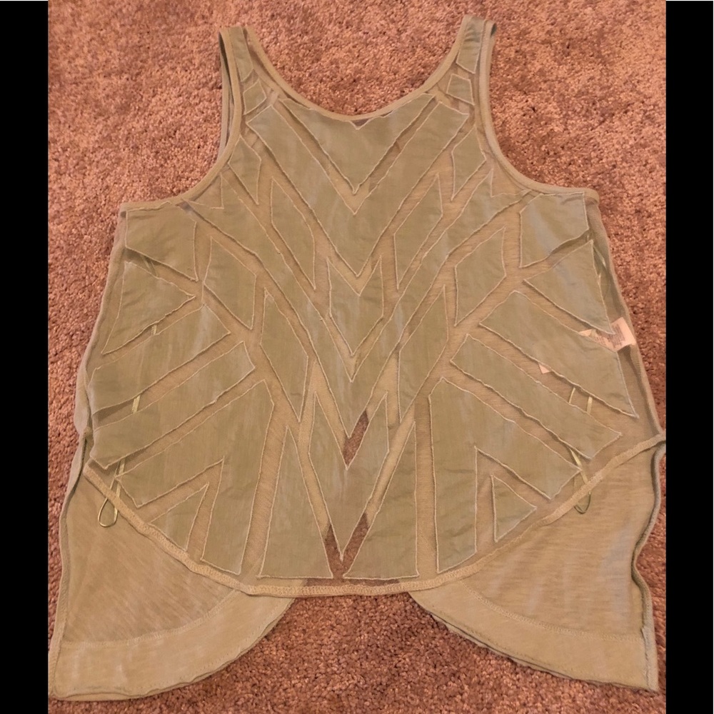 Free people Mint top size xs